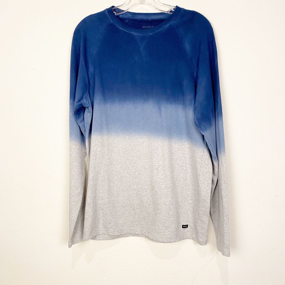 *2/$15* RVCA Blue Undertone Raglan Top, S NWT